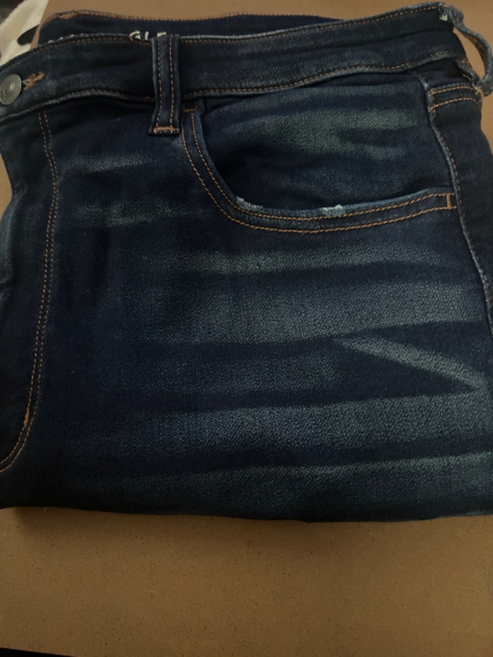 Slim women’s Dark Blue Stretch Jeans